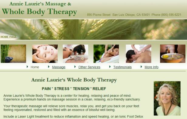 Annie Laurie Massage San Luis Obispo
